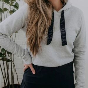 Oraki Women's Light Gray Hoodie